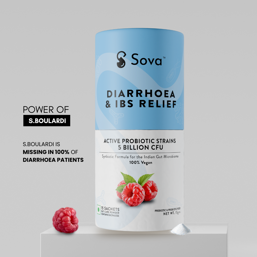 Diarrhoea & IBS Relief with Best Synbiotic Supplement