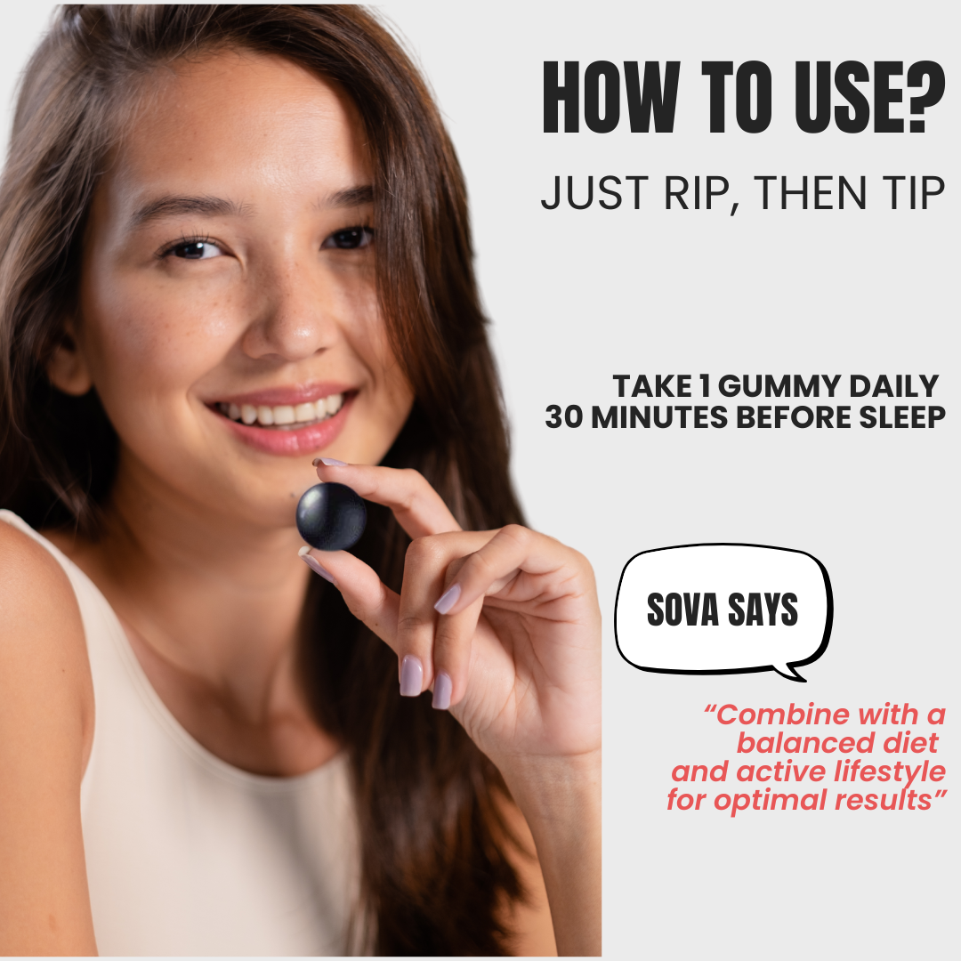 Sleep Gummies | Best Melatonin & Ashwagandha Gummies for Deep Sleep in 30 Minutes