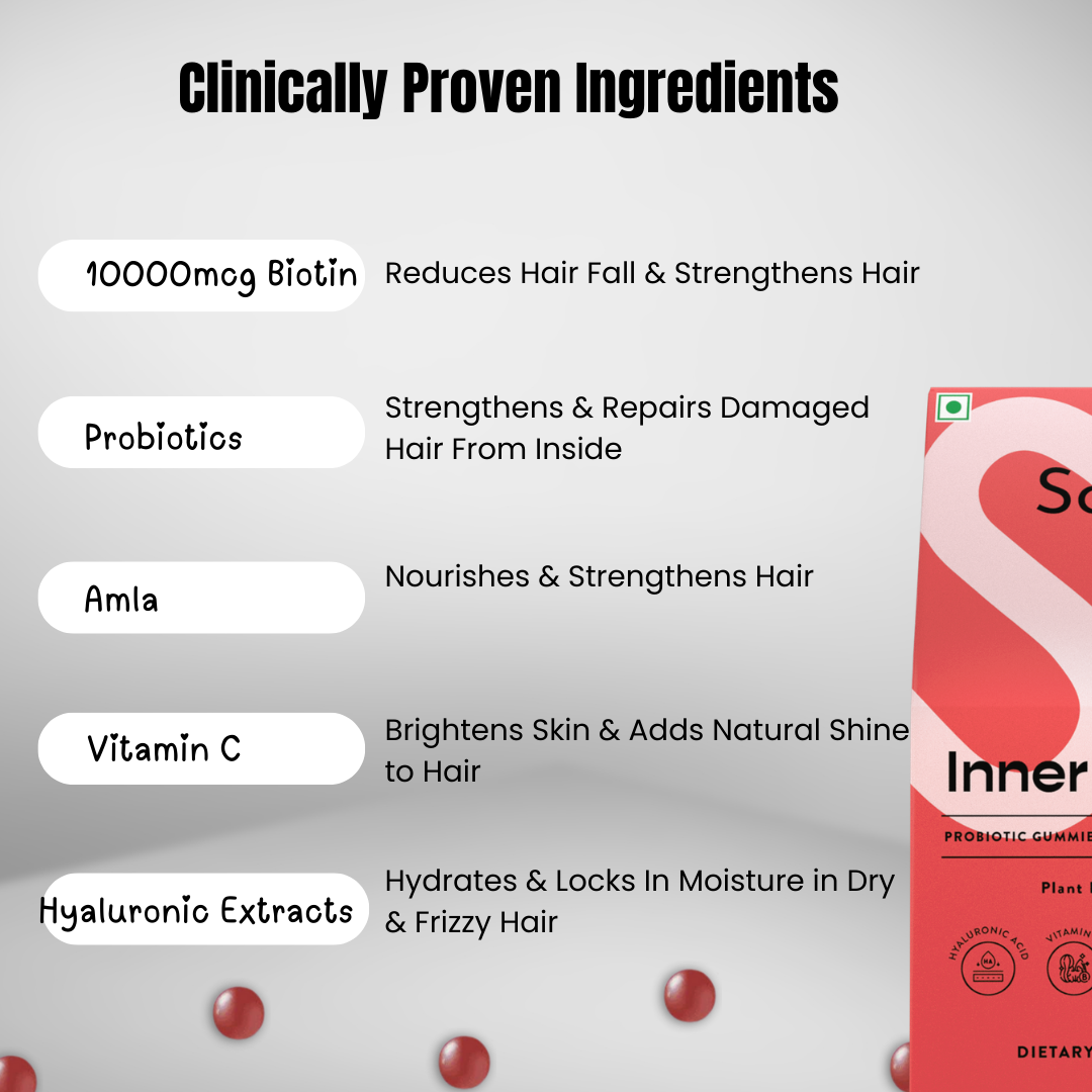 Best Biotin Gummy for Dry & Frizzy Hair With Hair Fall Control